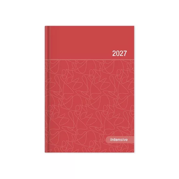 Határidőnapló Period Intensive B/6 heti korall lakk papír 2027 Határidőnapló Period Intensive B/6 heti korall lakk papír 2027