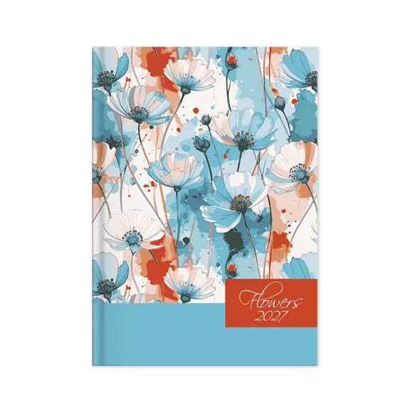 Határidőnapló Period Flowers A/5 napi Fresh papír 2027 Határidőnapló Period Flowers A/5 napi Fresh papír 2027