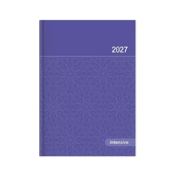 Határidőnapló Period Intensive A/5 napi kék lakk papír 2027 Határidőnapló Period Intensive A/5 napi kék lakk papír 2027