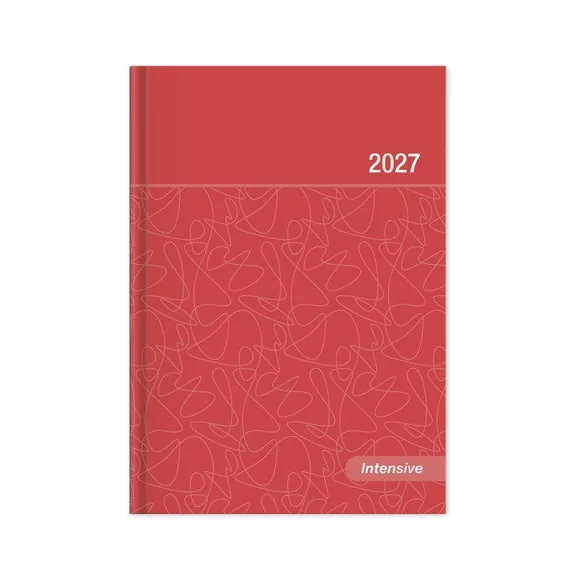 Határidőnapló Period Intensive A/5 napi korall lakk papír 2027 Határidőnapló Period Intensive A/5 napi korall lakk papír 2027