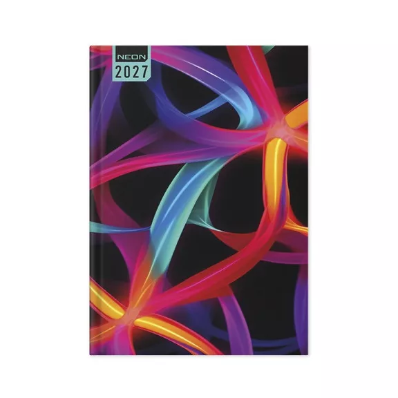 Határidőnapló Period Neon A/5 napi Waves papír 2027 Határidőnapló Period Neon A/5 napi Waves papír 2027