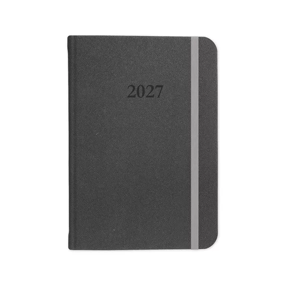 Határidőnapló Period Velour A/5 napi varrott Antracit 2027 Határidőnapló Period Velour A/5 napi varrott Antracit 2027