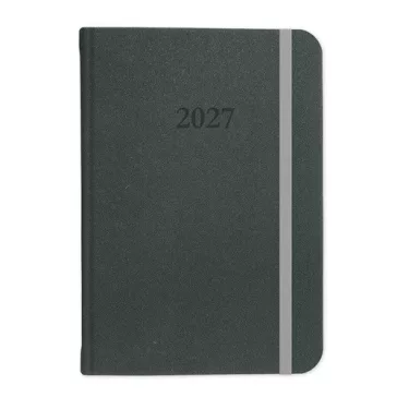   Határidőnapló Period Velour A/5 napi varrott sötétzöld 2027