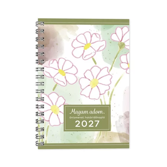 Határidőnapló Period A/5 heti önismereti zöld 2027 Határidőnapló Period A/5 heti önismereti zöld 2027