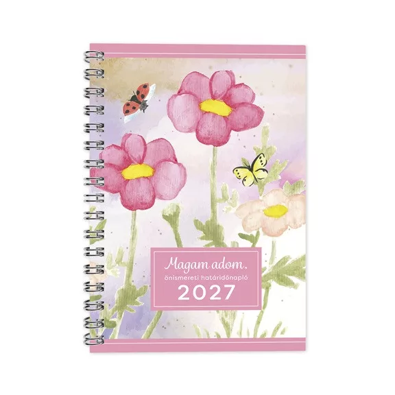 Határidőnapló Period A/5 heti önismereti pink 2027 Határidőnapló Period A/5 heti önismereti pink 2027