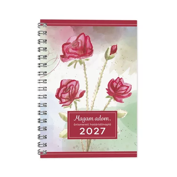 Határidőnapló Period A/5 heti önismereti piros 2027 Határidőnapló Period A/5 heti önismereti piros 2027