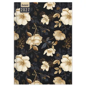   Határidőnapló Period Basic B/5 heti Wildflowers papír 2027