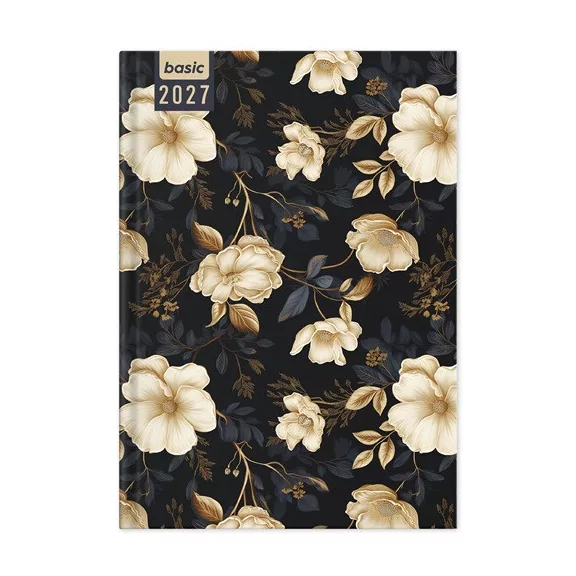 Határidőnapló Period Basic B/5 heti Wildflowers papír 2027 Határidőnapló Period Basic B/5 heti Wildflowers papír 2027