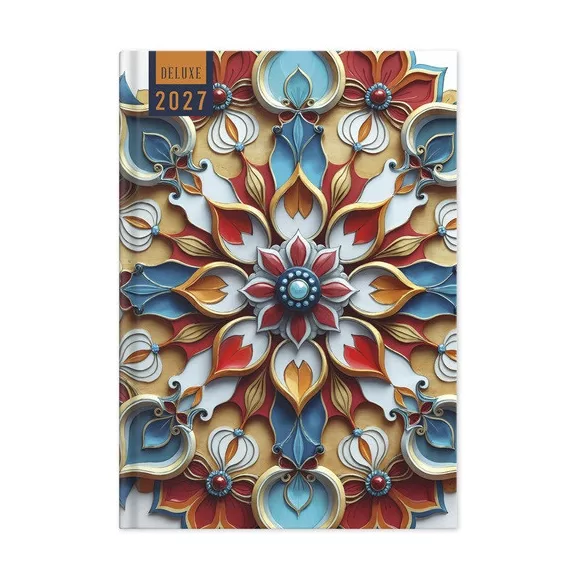 Határidőnapló Period DELUXE B/5 heti Mandala papír 2027 Határidőnapló Period DELUXE B/5 heti Mandala papír 2027