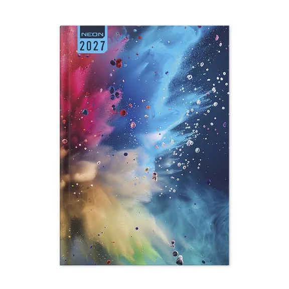 Határidőnapló Period Neon B/5 heti Explode papír 2027 Határidőnapló Period Neon B/5 heti Explode papír 2027