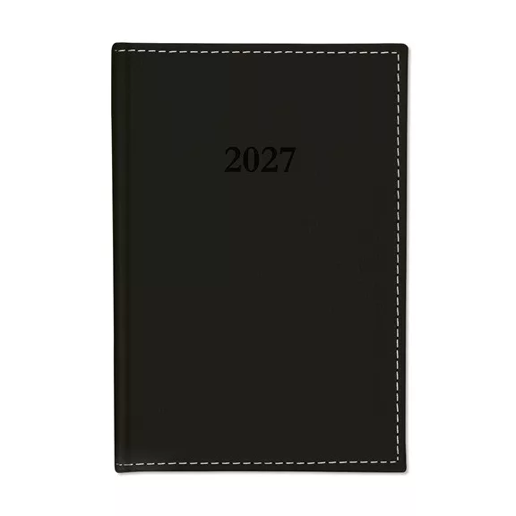 Határidőnapló Period Chamois B/5 heti körbev. fekete 2027 Határidőnapló Period Chamois B/5 heti körbev. fekete 2027