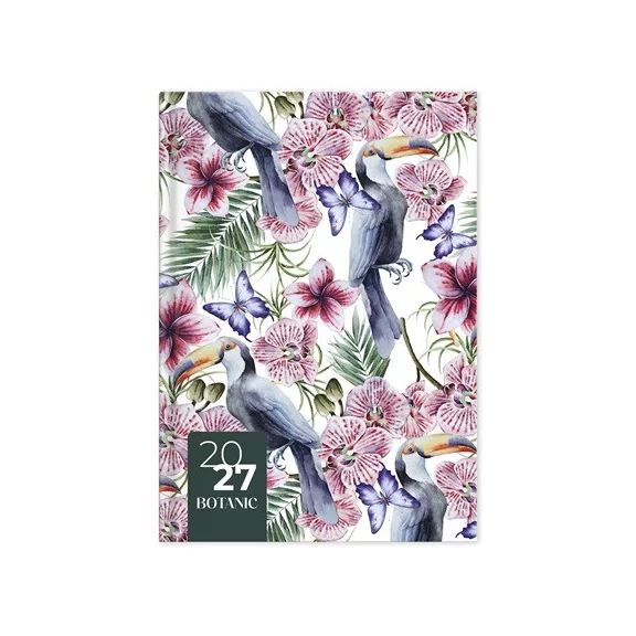 Határidőnapló Period Botanic B/6 heti Tucan papír 2027 Határidőnapló Period Botanic B/6 heti Tucan papír 2027