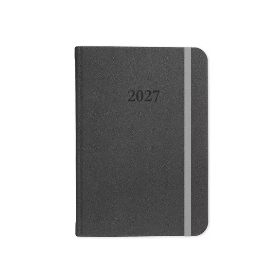 Határidőnapló Period Velour B/6 heti varrott Antracit 2027 Határidőnapló Period Velour B/6 heti varrott Antracit 2027