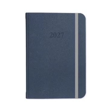 Határidőnapló Period Velour B/6 heti varrott kék 2027