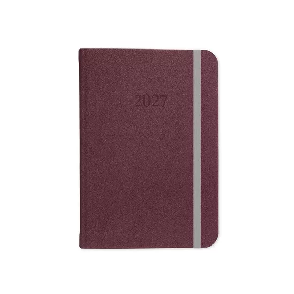 Határidőnapló Period Velour B/6 heti varrott lila 2027 Határidőnapló Period Velour B/6 heti varrott lila 2027