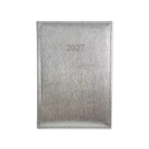 Határidőnapló Period Lamé B/6 heti körbev. Lamé ezüst 2027 Határidőnapló Period Lamé B/6 heti körbev. Lamé ezüst 2027
