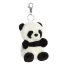 Kulcstartó plüss Aurora 10 cm panda