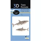 3D papírmodell Fridolin Cápa 3D papírmodell Fridolin Cápa