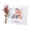 Képkeret Statovac Woody fa 10 x 15 cm asztali, fekvő Wedding fehér