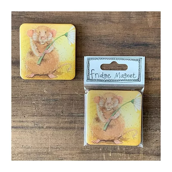 Hűtőmágnes Alex Clark, 6x6 cm, Malcolm hörcsög Hűtőmágnes Alex Clark, 6x6 cm, Malcolm hörcsög