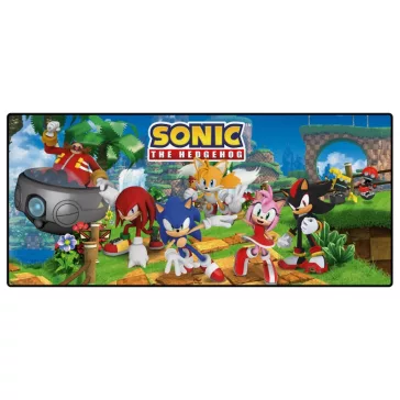 Sonic a sündisznó Team asztali egérpad 81x36 cm