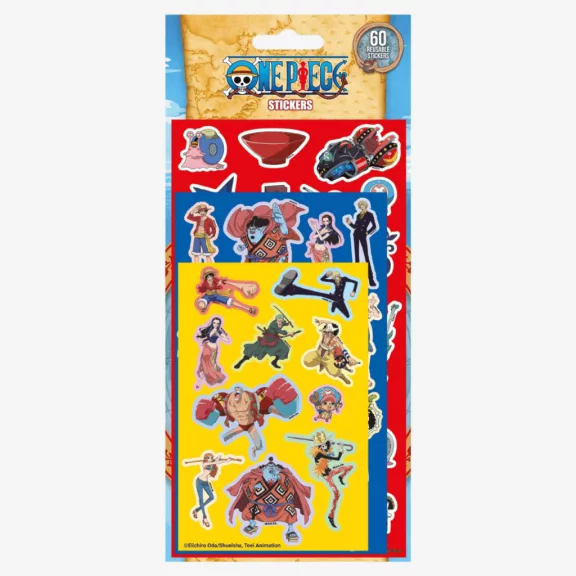 One Piece Pirate matrica szett 60 db-os One Piece Pirate matrica szett 60 db-os