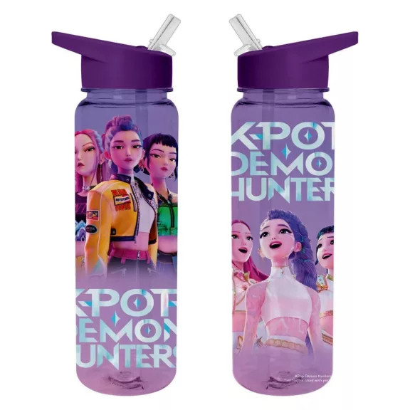 K-pop Démonvadászok Hunter X műanyag kulacs 700 ml K-pop Démonvadászok Hunter X műanyag kulacs 700 ml