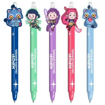 K-pop Démonvadászok Chibi törölhető toll szett 30 db-os