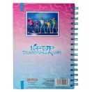 K-pop Démonvadászok Saja Boys spirál notesz, vonalas füzet A5 K-pop Démonvadászok Saja Boys spirál notesz, vonalas füzet A5