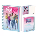 K-pop Démonvadászok Saja Boys spirál notesz, vonalas füzet A5 K-pop Démonvadászok Saja Boys spirál notesz, vonalas füzet A5