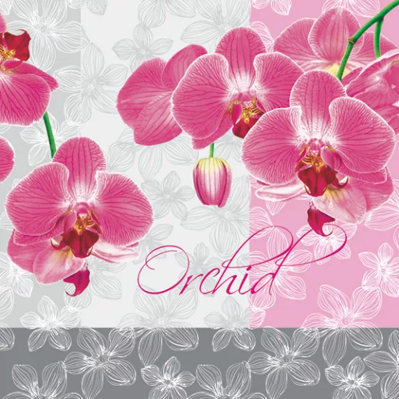 Orchidea Romantic szalvéta 20 db-os 33x33 cm Orchidea Romantic szalvéta 20 db-os 33x33 cm