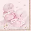 Babaváró Little Pink Shoes szalvéta 20 db-os 33x33 cm