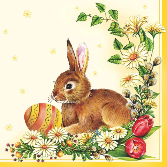 Húsvét Egg & Hare szalvéta 20 db-os 33x33 cm Húsvét Egg & Hare szalvéta 20 db-os 33x33 cm