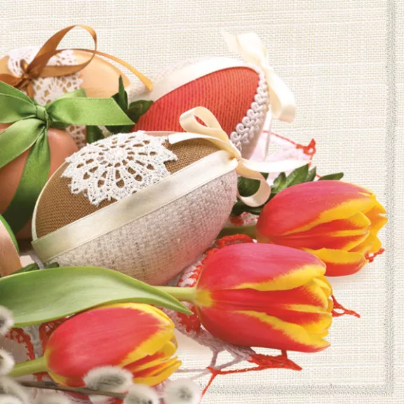 Húsvét Eggs & Catkins szalvéta 20 db-os 33x33 cm Húsvét Eggs & Catkins szalvéta 20 db-os 33x33 cm
