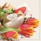 Húsvét Eggs & Catkins szalvéta 20 db-os 33x33 cm