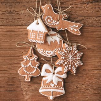 Karácsonyi Gingerbread Cookies szalvéta 20 db-os 33x33 cm