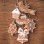 Karácsony Gingerbread Cookies szalvéta 20 db-os 33x33 cm