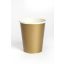 Színes Gold papír pohár 8 db-os 250 ml