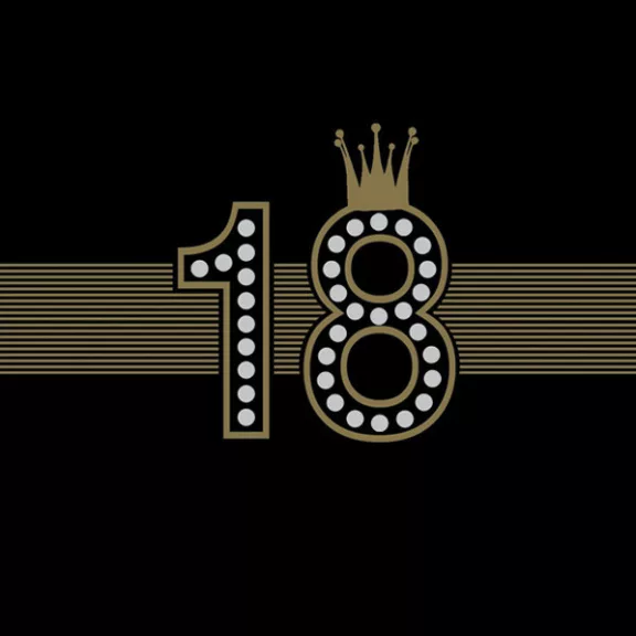 Happy Birthday 18 Hollywood Style szalvéta 20 db-os 33x33 cm Happy Birthday 18 Hollywood Style szalvéta 20 db-os 33x33 cm