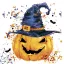 Halloween Creepy Pumpkin szalvéta 20 db-os 33x33 cm