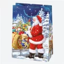 Karácsonyi Toyland papír ajándéktasak, ajándékzacskó 23x32x11 cm Karácsonyi Toyland papír ajándéktasak, ajándékzacskó 23x32x11 cm