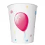 Happy Birthday Cake with Balloons papír pohár 8 db-os 250 ml