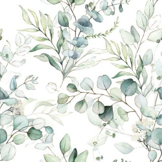 Virág Eucalyptus Twigs szalvéta 20 db-os 33x33 cm