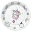 Állatos Cat Vibes papírtányér 8 db-os 22,7 cm