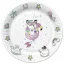 Állatos Cat Vibes papírtányér 8 db-os 18 cm