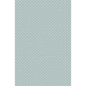 Szürke White Dots papír asztalterítő 120x180 cm