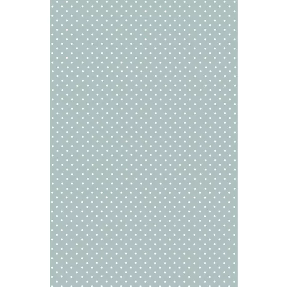 Szürke White Dots papír asztalterítő 120x180 cm