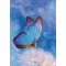 Természet Butterfly A/4 gumis mappa
