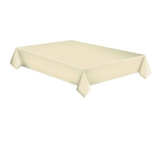 Ekrü White Dots papír asztalterítő 120x180 cm