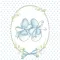 Babaváró Baby Slippers Blue szalvéta 20 db-os 33x33 cm